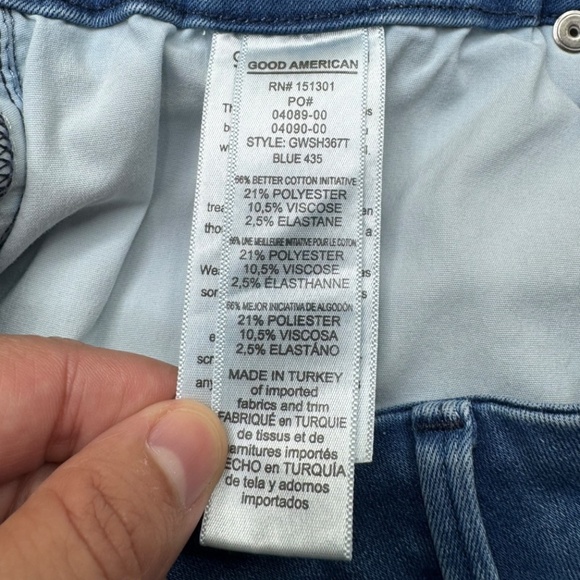 Good American Good Waist Hem Skinny Jeans - Picture 8 of 12